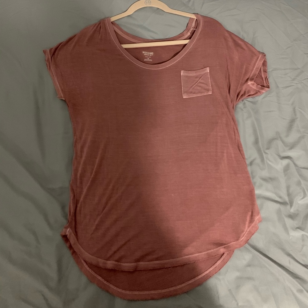 soft mauve t shirt